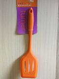 Espátula Vazada de Silicone GetSpace - Laranja