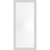 Espelho 38x83 Moldura 4cm Reta Branca - Casa castro