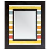 Espelho Decorativo com Moldura em Várias Cores Rústico com Bisotê - DP1449 - Decore pronto