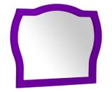Espelho jungle roxo - 97,5x71cm - Maxima