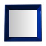 Espelho Moldura Madeira Lisa Fundo 16331 Azul Art Shop