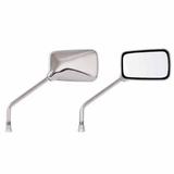 Espelho Retrovisor Cbx250 Twister Par GVS Cromado Convexo