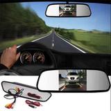 Espelho Retrovisor Lcd 4.3 Pol Para Camera Carro Veiculo (BSL-CAR-6) - Braslu
