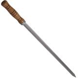 Espeto Churrasco 85cm Simples Aço Inox Carne Churrasqueira - Zanline
