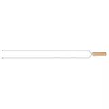 Espeto Duplo cromado para Churrasco 85cm -MOR