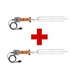 Espeto Giratório Elétrico KIT 2 unidades Espetomax
