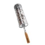 Espeto Grelha Com Cesto De Inox Para Coração Anodilar