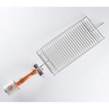Espeto Rotativo Elétrico com Grelha 127V Espegrill Cinza