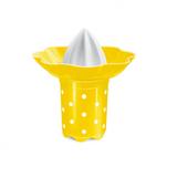 Espremedor de Suco Amarelo Decoracao Poa injetemp