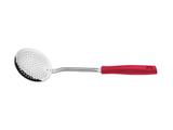 Espumadeira easy vermelho lamina de aco inox e cabo de polipropileno tramontina