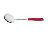 Espumadeira easy vermelho lamina de aco inox e cabo de polipropileno tramontina