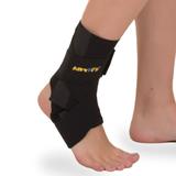 Estabilizador De Tornozelo Em Neoprene Bilateral Preto - Artipé