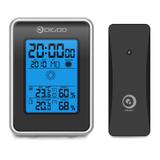 Estação Meteorológica Relógio Lcd Digital Sensor Sem Fio C/F - Digoo