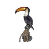 Estátua Tucano no Galho Grande - Goods br