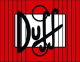 Esteira Bandeja Porta Copos Para Braço de Sofá Estampada Duff Beer 1 - Móblis