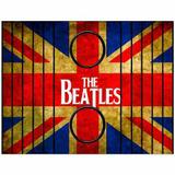 Esteira Bandeja Porta Copos Para Braço de Sofá Estampada The Beatles Inglaterra - Móblis