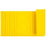 Esteira com Porta Copos/Controle Lacca Amarelo - Abra casa