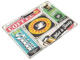 Esteira dobrável para sofá com porta celular - Cor Retro - Ides