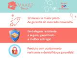 Esteira dobrável para sofá com porta celular e controle e controle - Cor Turquesa - Ides