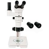 Estereomicroscópio Trino Zoom 8-160x Ilum Transm Refl LED - Opton