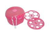 Esterilizador De Microondas Mamadeiras E Chupetas Baby Style - Rosa