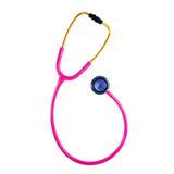 Estetoscopio Adulto Duplo Inox Rosa Bic