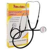 Estetoscópio Premium Adulto Preto - Accumed