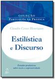 Estilistica e discurso - Ltc editora
