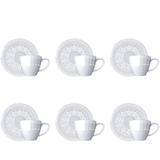 Estojo Com 6 Xícaras Para Café Palace 7215013 Germer