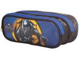 Estojo Escolar 2 Divisórias Marvel Black Panther - Soft com Zíper Dermiwil