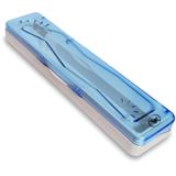 Estojo Esterilizador Portátil para Escova de Dentes Azul - Relaxmedic RM-TS101 - Relax medic