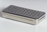 Estojo Inox Perfurado 18x8x3cm Fami