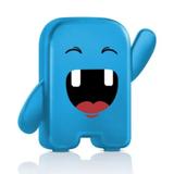 Estojo Porta Dente De Leite - Album Dental - Azul - Angie by Angelus