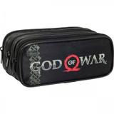 Estojo Triplo Grande God of War - Tilibra