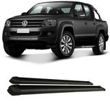Estribo Amarok Alumínio Cab Dupla Preto Elegance Bepo