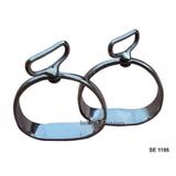Estribo Inox Giratório para usar em sela/arreio para cavalgada com equinos - Selaria edercouro