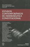 Estudos Contemporâneos de Hermenêutica Constitucional - Boreal editora