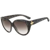 Evoke Déjà Vu Cat Style - Óculos De Sol Dark Lace/ Brown Deg