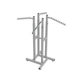 Expositor Comac modelo simétrico com 4 braços inclinado