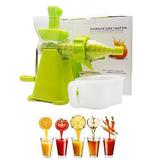 Extrator espremedor de sucos frutas e laranjas legumesjuice centrifuga manual para sorvete e suco pr - Faça resolva