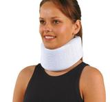(F)Colar Cervical Espuma Leve Branco M Mercur