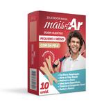 (F)Dilatador Nasal C/ 10 Und Pequeno/Medio Mais Ar Bege