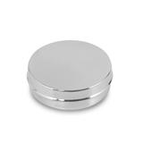 (F)Estojo Inox Redondo 10x3cm Fami