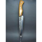 Faca Artesanal Blacksmith Fina 3mm SG com Gravação - Facas sg