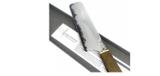 Faca artesanal nakiri hohenmoorer tripla camada de aço carbono 18cm