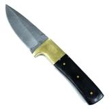 Faca Artesanal Paquistão 8" Aço Damasco Bh 02 Crosster