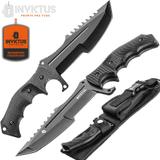 Faca Black Falcon Invictus Sobrevivência