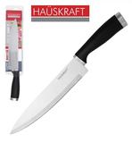 Faca de Carne / Peixeira com Lâmina de Inox 8" com Cabo Plástico Preto Couper Hauskraft - Western