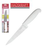 Faca de Cozinha com Lâmina de Inox 6" com Cabo Plástico Branco Facilie Hauskraft - Western