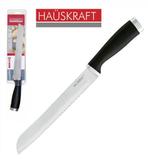 Faca de Pão com Lâmina de Inox 8" com Cabo Plástico Preto Couper Hauskraft - Western